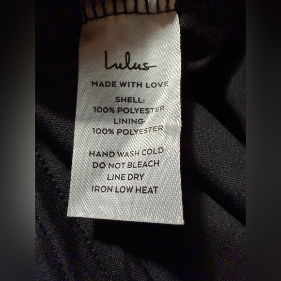 Lulus NWT “Darling Daylily” Black Floral High-Low Maxi Dress.  Size Medium. - Picture 7 of 15